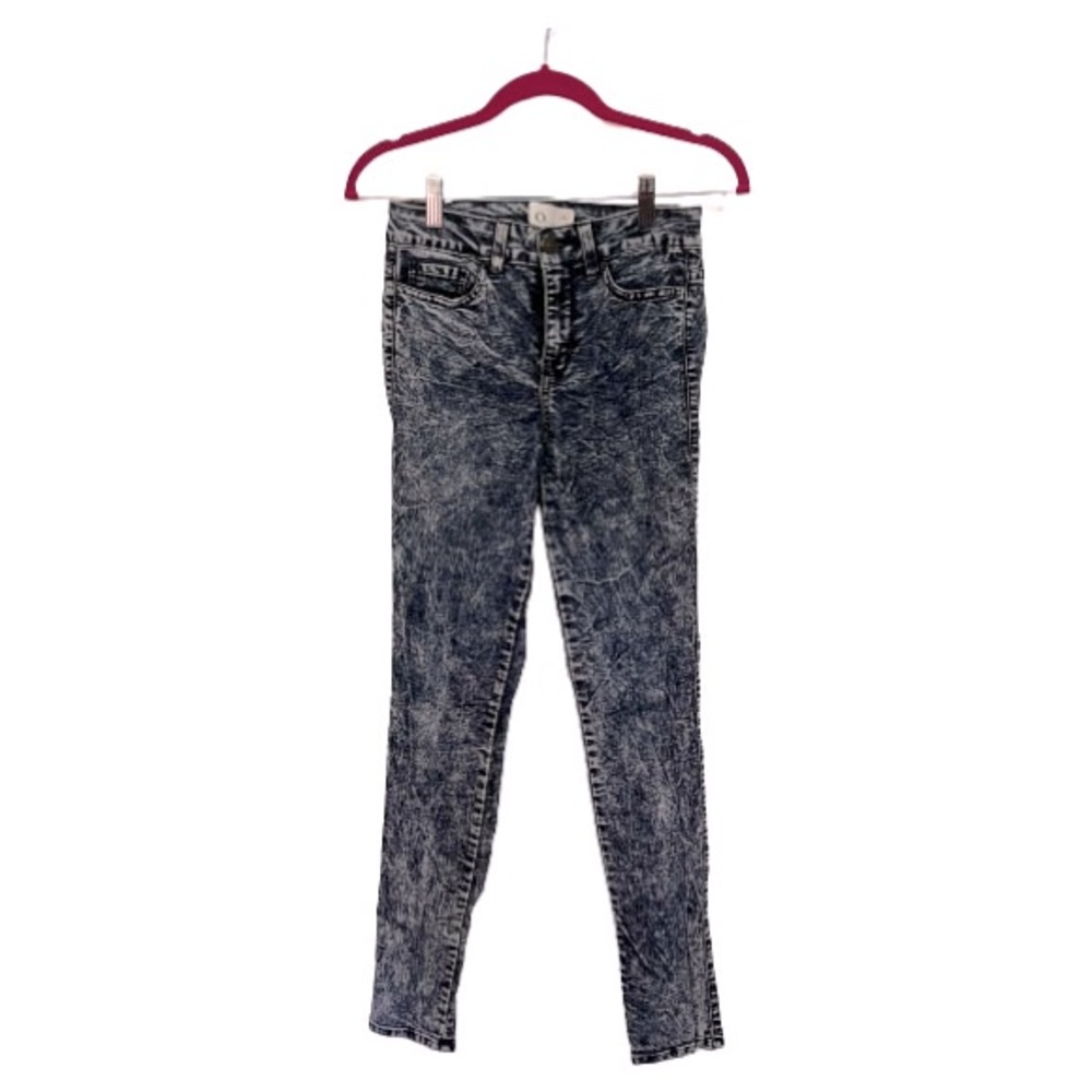 O2 Acid Wash High Rise Jeggings
